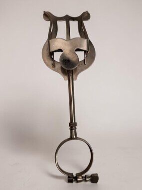 Vintage metal Lyre Instrument Music Holder Clamp For Brass Instruments